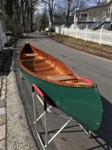 1967 Old Town Wooden Canoe