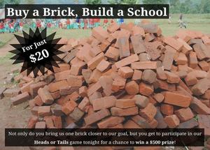 Buy a Brick and Build a School!