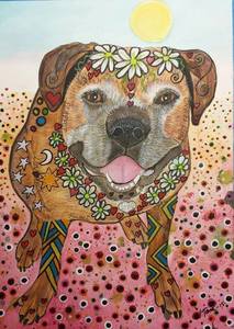 Whimsical Pet Portraits - Custom Painting