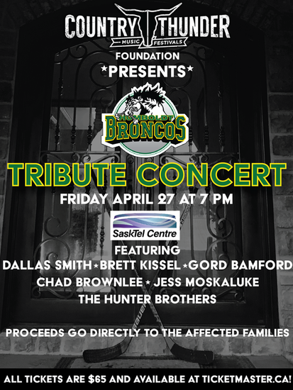 Humboldt Broncos Tribute Concert