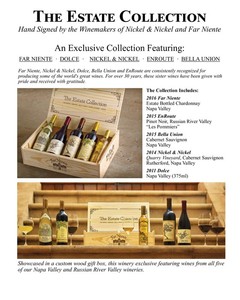 Estate Collection Hand Signed by Winemakers