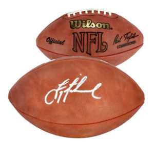 Authentic Troy Aikman Autographed Football