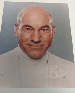 Patrick Stewart Signed Photo