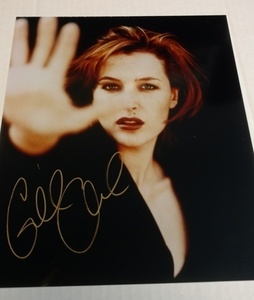 Gillian Anderson Autographed Photo