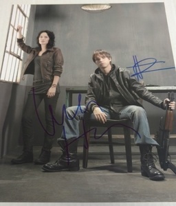 Lena Headey and Thomas Dekker Signed Photo