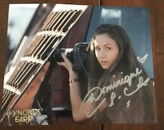 Dominique Provost-Chalkley Signed Photo