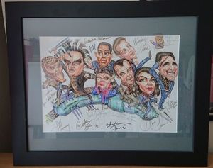 Exclusive Babylon 5 Autographed Sketch