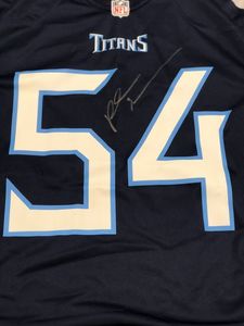 Rashaan Evans autographed jersey