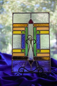 " YBG " - Stained Glass Art