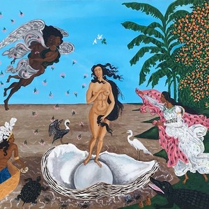 The Creole Birth of Venus- Andrew Hopkins Painting