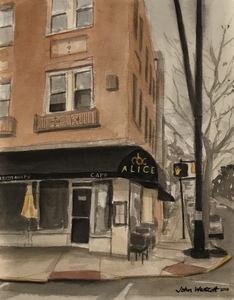 Alice Bakery in the Rain