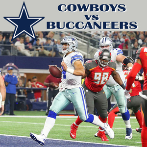 Dallas Cowboys vs Tampa Bay Buccaneers - 3 tickets