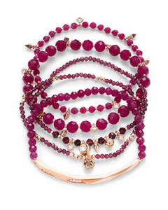 Kendra scott supak rose gold beaded bracelet set in maroon jade 01 default lg s300