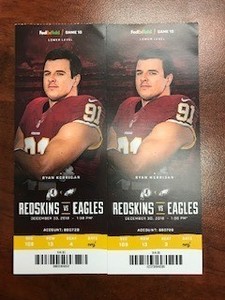 Redskins vs Eagles Tickets