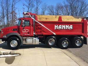 10 Tons of Driveway stone from Hanna Trucking