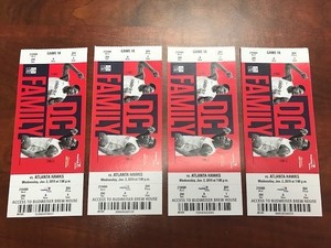 Basketball tickets (4)