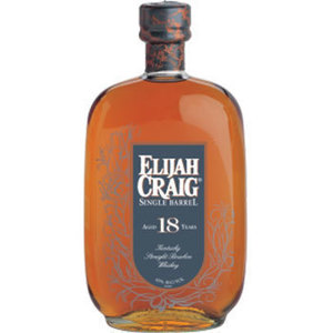Elijah craig 18 year old single barrel s300