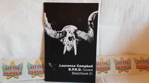 Laurence Campbell Sketchbook - SIgned