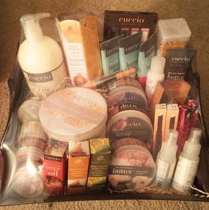 Cuccio Luxury Spa Products Gift Basket