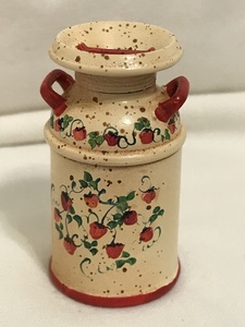 1” Scale Paintd Milk Can