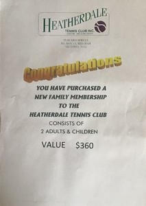 Heatherdale Tennis Club Membership