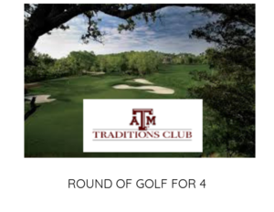 TRADITIONS CLUB- Round of Golf for 4