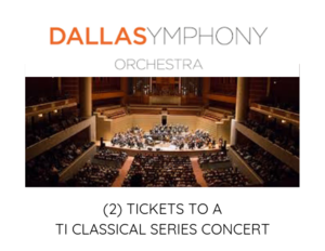 Two Tickets to a TI Classical Series Concert