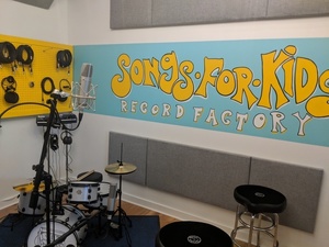 Studio Time at the Songs For Kids Record Factory