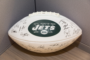 Replica New York Jets Signed Football