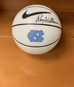 Roy William's Signed Basketball