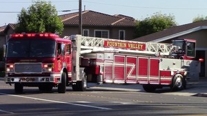 Dinner for 4 at the Fountain Valley Fire Station