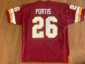 Signed Vintage Official Redskins Jersey (Portis)