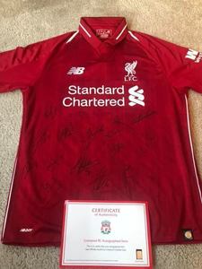 Signed Liverpool Shirt