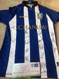 Signed Sheffield Wednesday shirt