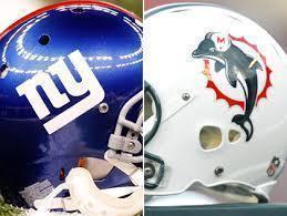 NY Giants vs Miami Dolphins!!