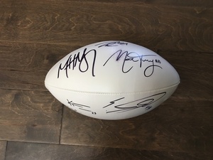 Chicago Bears Signed Football