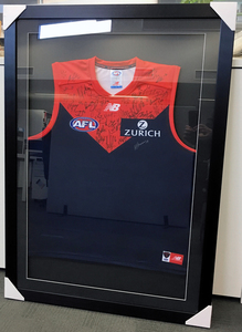 Melbourne Football Club 2019 Guernsey (framed)