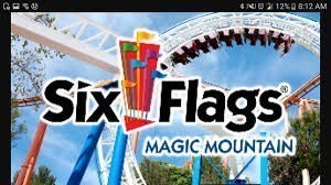 Six Flags Magic Mountain- 2 1-Day Admission Passes