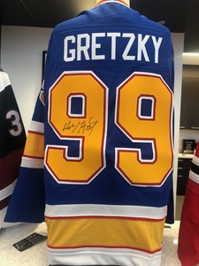 St. Louis Blues Wayne Gretzky Signed Jersey