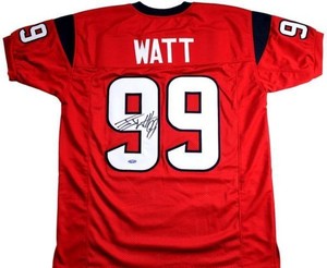 SM21- J.J. WATT AUTOGRAPHED JERSEY