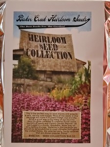 Heirloom Collection of Seeds