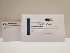 Oil barons gift cert s300