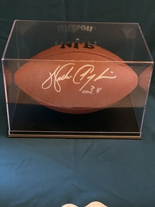 Walter Payton Autographed football