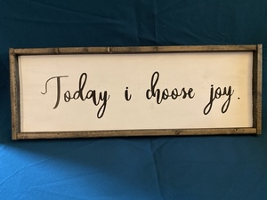 Today I choose joy