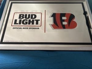 Bengals BudLight Mirror