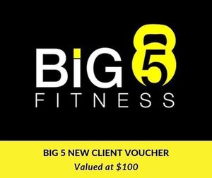 $100 Big 5 New Client Voucher