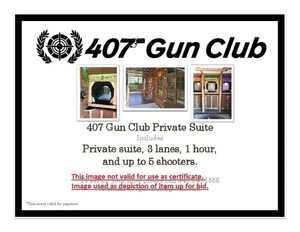 Private Suite @ 407 Gun Club