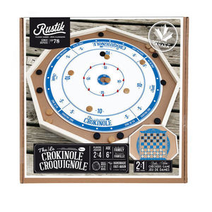 Crokinole & Checkers Combination