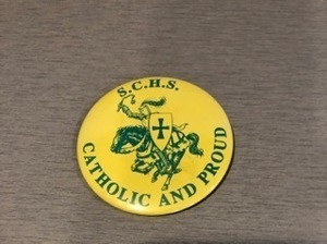 Stamford Catholic "Catholic and Proud" Pin