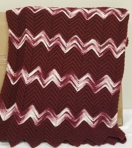 Burgundy Afghan